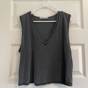 Free People Gray Tank